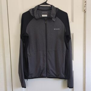 Columbia Gray and Black Performance Jacket